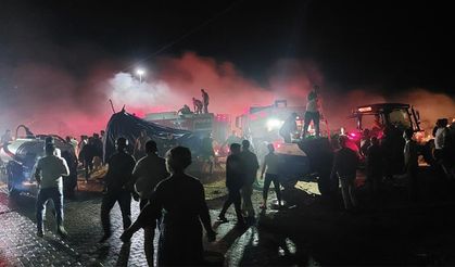 Bolu’da alevli gece: 12 yapı küle döndü