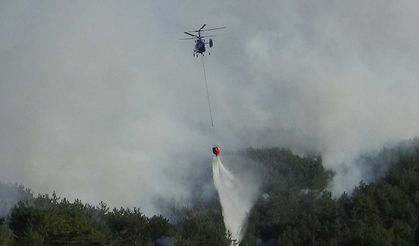 Bolu’daki orman yangını kısmen kontrol altında: 2 gözaltı