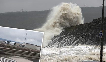 İstanbul'u fırtına yıktı geçti! Tırlar devrildi, tekneler battı, feribot denizde mahsur kaldı