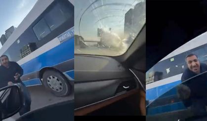 Bursa’da yol verme kavgası kamerada... Camı kırdı, 180 bin lira ceza yedi