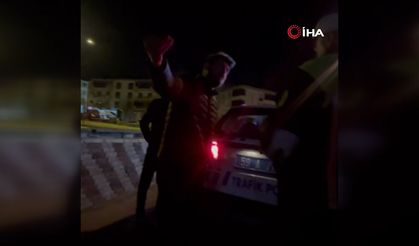 "Ayaklarına kapanayım ne olur arabayı men etmeyin" diyen alkollü sürücü cezadan kurtulamadı