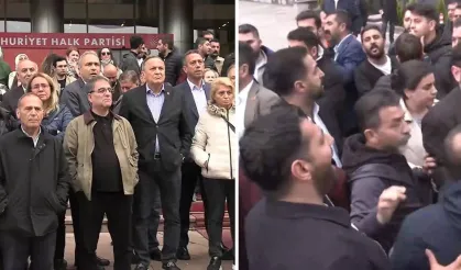 CHP Genel Merkezi'nde tahliye kavgası