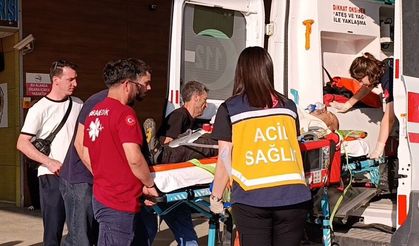 Kiraz toplamak için ağaca çıktı, düşerek ağır yaralandı