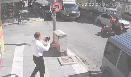 Freni patlayan kamyon, caddeyi böyle savaş alanına çevirdi: 10 araç zarar gördü, 5 yaralı