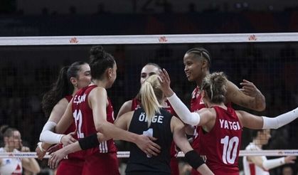 A Milli Kadın Voleybol Takımı, Almanya’yı 3-2 mağlup etti