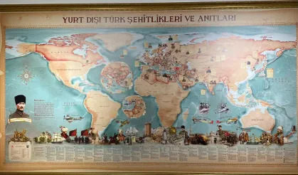 48 ülke kayıt altına alındı: Dünyaya yayılan Türk şehitlikleri haritalandı