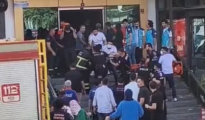 Spor salonunda yangın! 30 kişi mahsur kaldı