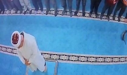 Camide kediyi tekmeleyen şahsa sosyal medyada tepki yağdı: Başsavcılık harekete geçti, gözaltına alındı