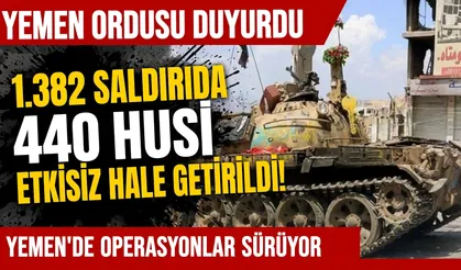 Yemen ordusundan Husilere yönelik operasyon açıklaması
