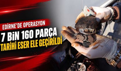 İpsala ve Kapıkule’de tarihi eser kaçakçılığı operasyonu