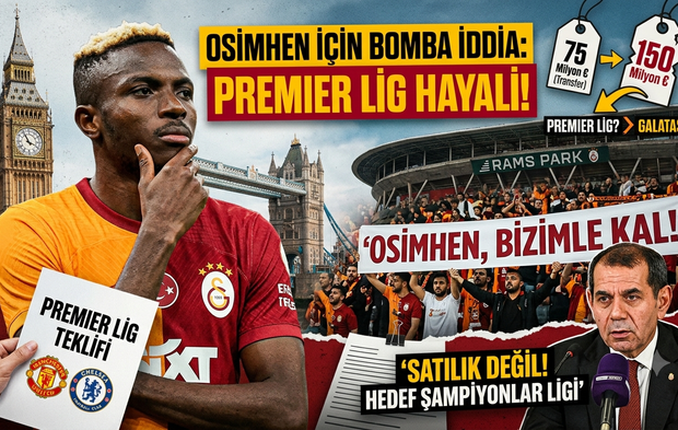 Galatasaray'da Osimhen İçin Bomba İddia: O lige Gitmek İstiyor! Yıldız Ayrılacak mı?