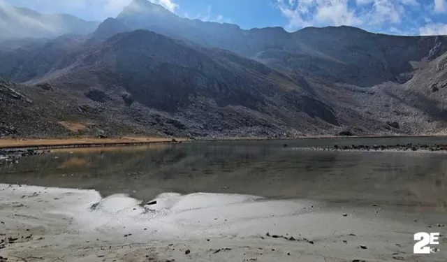 Uludağ'ın göllerinde kuraklık tehlikesi