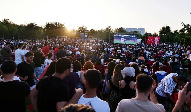 Eskişehir’de milli maç heyecanı dev ekranda yaşanacak