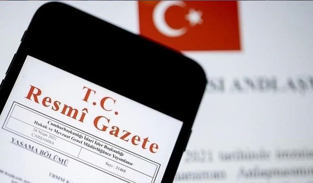 Cumhurbaşkanlığı tarafından yapılan atamalar Resmi Gazete'de
