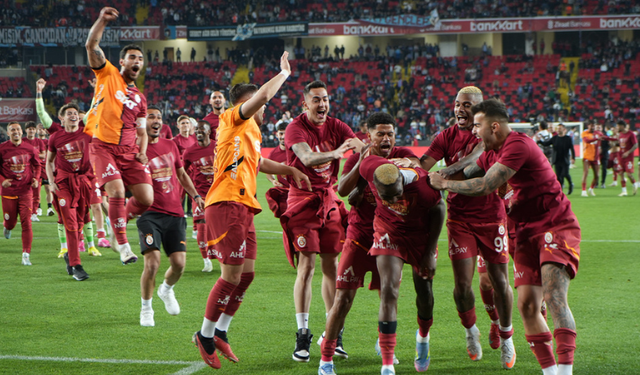 Süper Lig'de şampiyon Galatasaray oldu: Galatasaray 3-0 Kayserispor