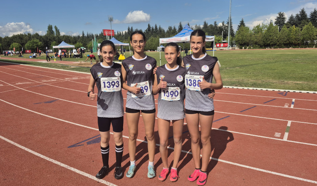 Odunpazarıspor Atletizm Takımı Türkiye Finallerinde başarıyla yarıştı