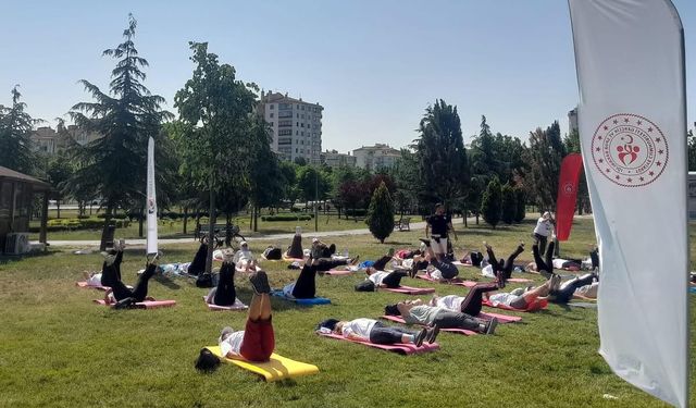Spor festivaline ilgi büyük oldu
