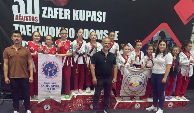 Tekvando'da büyük başarı
