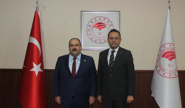 İnönü Belediye Başkanı Hamamcı’dan Ankara ziyareti