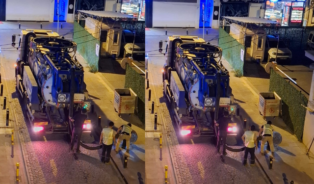 Eskişehir’de gece yarısı yapılan çalışma tepki çekti
