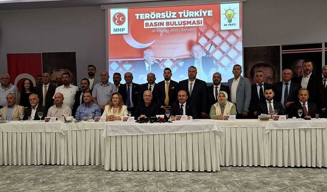 Eskişehir’de “Terörsüz Türkiye” buluşması