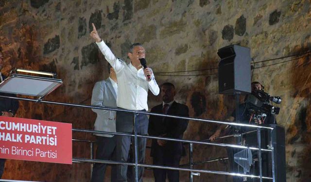 CHP Genel Başkanı Özel’den ilginç tespit: CHP’li başkanların yönettiği Sinop son sırada