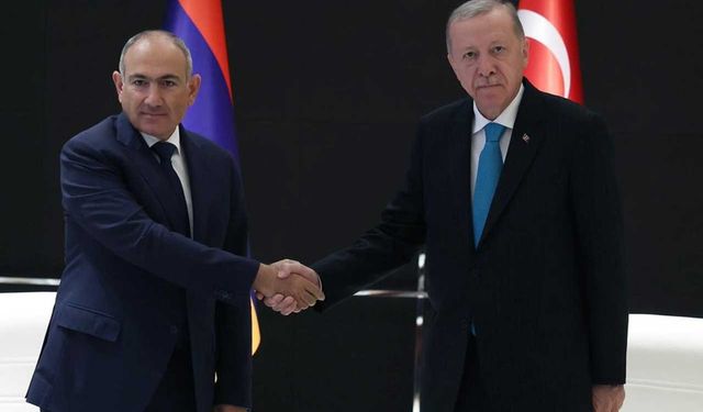 Cumhurbaşkanı Erdoğan, Ermenistan Başbakanı Paşinyan’ı kabul etti