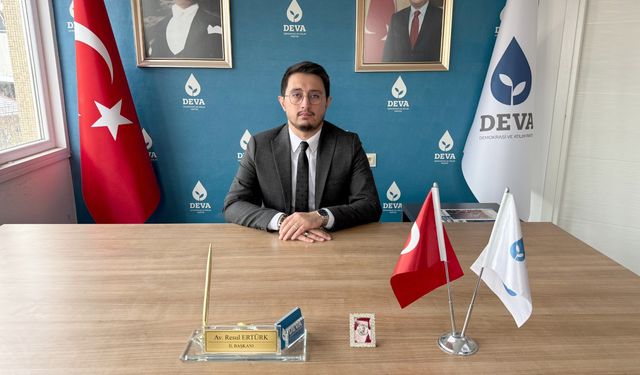 DEVA Partisi Eskişehir İl Başkanı Ertürk’ten Adli Yıl mesajı