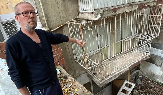 İzmir’de apartmanda ‘çöp ev’ isyanı
