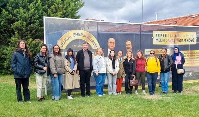 Tepebaşı İklim Sözcüleri, Çevre Dostu Projeleri Yerinde İnceledi