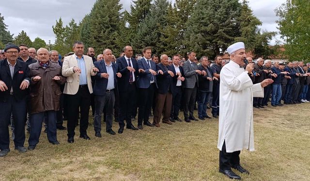 Kütahya’da duanın ardından yağmur sevinci