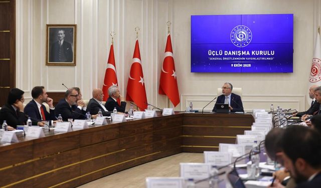 Üçlü Danışma Kurulu, "Sendikal Örgütlenmenin Yaygınlaştırılması" gündemiyle toplandı