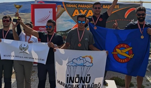İnönü Havacılık Spor Kulübü Türkiye Şampiyonasında zafere ulaştı