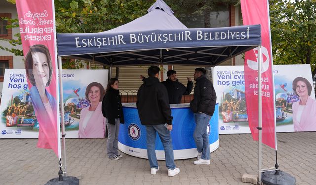 Büyükşehir Belediyesi üniversiteli gençlerin yanında!