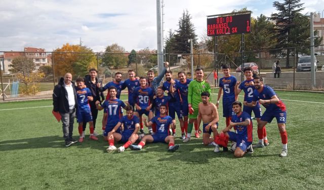 Baransel tek golle 3 puanı aldı 1-0