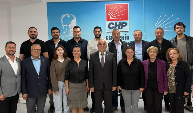 CHP Odunpazarı İlçe Başkanlığı’nda görev dağılımı yapıldı