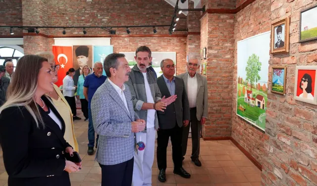Eskişehir'de deneyimli ellerden 5. Karma Resim Sergisi