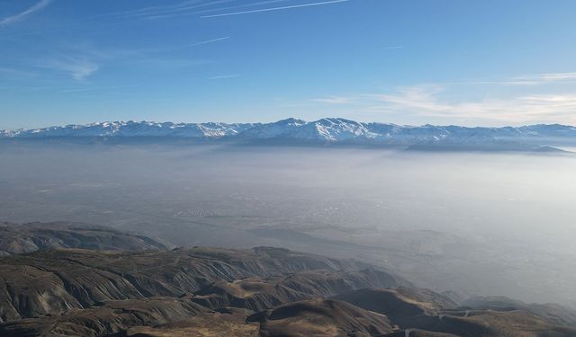 Erzincan’da kış kartpostalları oluştu