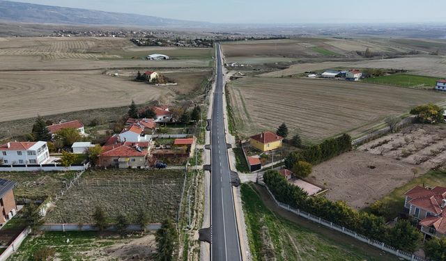 Eskişehir’de o yol hizmete açıldı