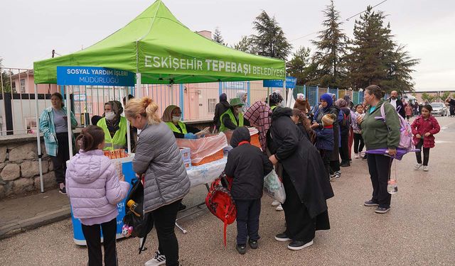Eskişehir'de binlerce çocuk o destekten faydalandı