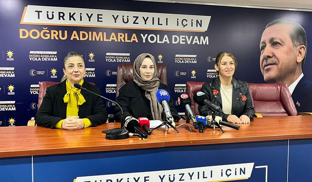 AK Parti Kadın Kolları’ndan 25 Kasım mesajı: “Kadına yönelik şiddet insanlık suçudur”