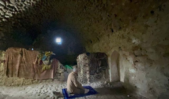 Batman'da Gömek Yaylası'nda yeraltında cami bulundu