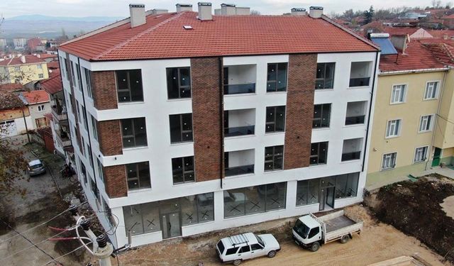 İnönü'de konut projesinde sona yaklaşılıyor