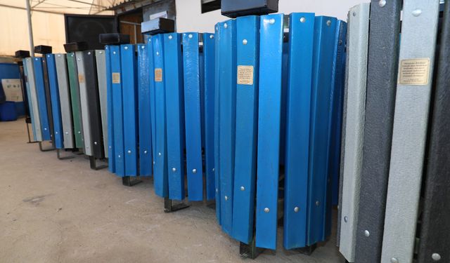 Odunpazarı Belediyesi plastik atıkları çöp kovasına dönüştürüyor