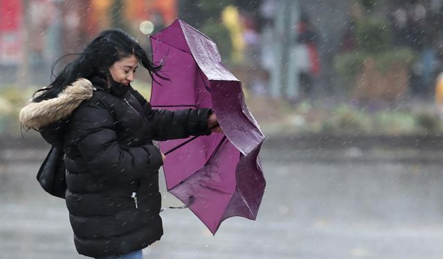 Eskişehir'in 5 ilçesi için sarı kodlu fırtına uyarısı