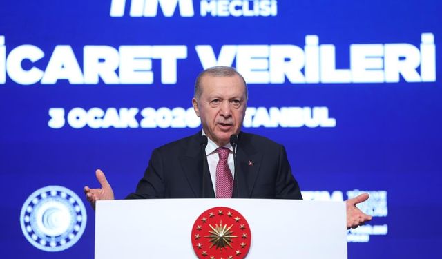 Cumhurbaşkanı Erdoğan: "2025 yılında ihracat rekoru kırıldı"
