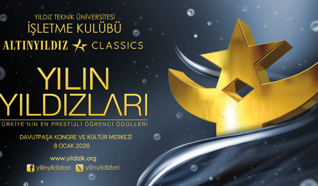 “Yılın Yıldızları” 24. kez sahiplerini buluyor: Türkiye’nin en prestijli öğrenci ödülleri 8 Ocak’ta verilecek