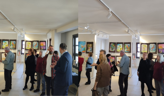 “Otizm sanata engel değildir” Eskişehir’de hayat buldu: Özel çocukların eserleri sergide