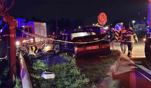 Burdur’da feci kaza: 6 ay önce evlenen genç çifti ölüm ayırdı