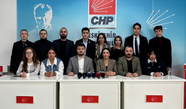 CHP Eskişehir Gençlik Kolları’ndan gözaltı ve tutuklamalara tepki: Bu düzen kaderimiz değil